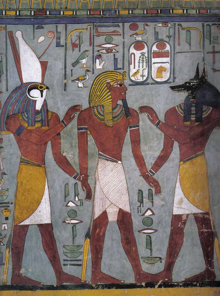Рельеф из гробницы Рамсеса I