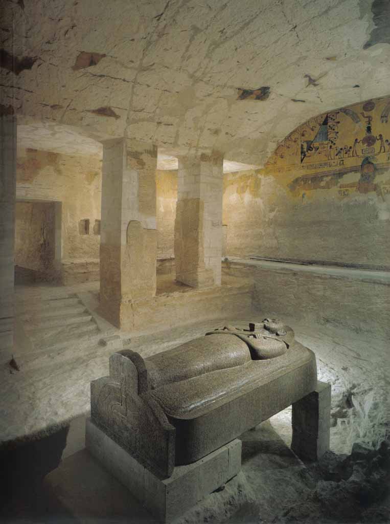 Погребальная камера гробницы Мернептаха
