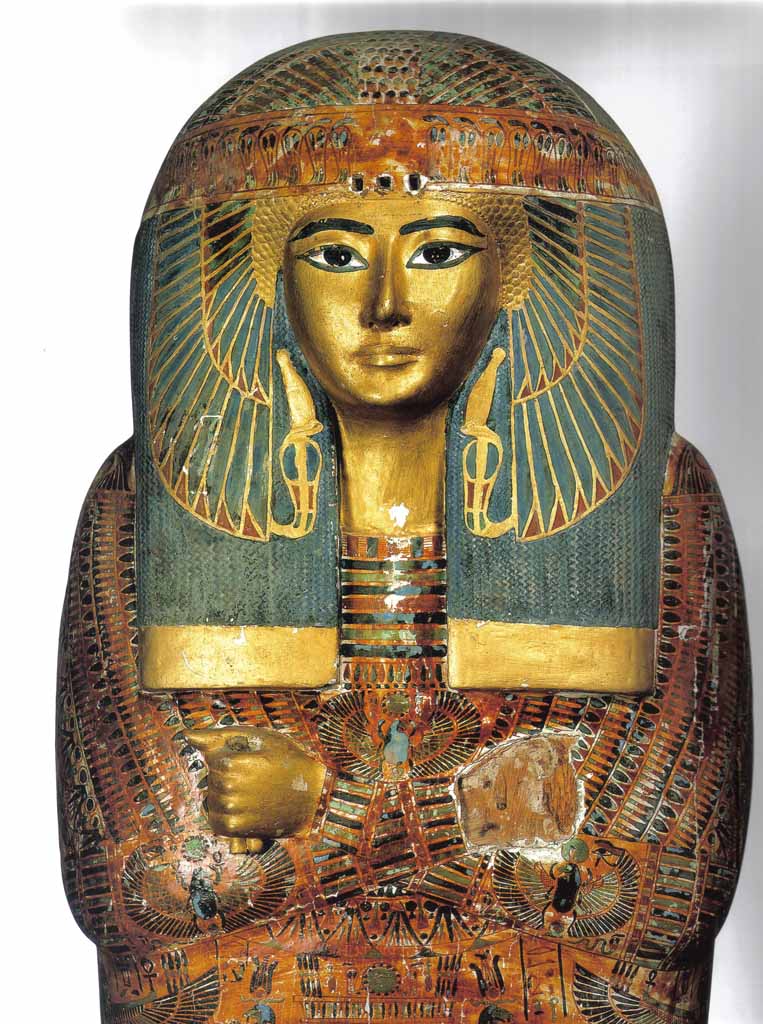 Позолоченный внешний гроб Маакары, дочери верховного жреца