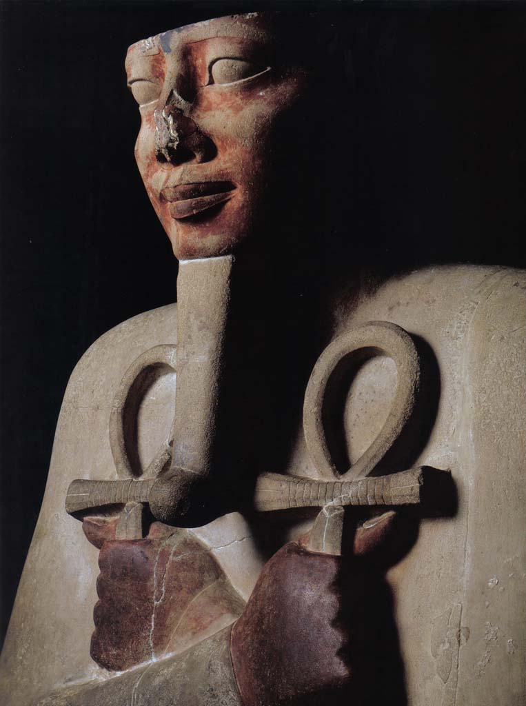Статуя из Карнака, Сенусерт I в образе Осириса