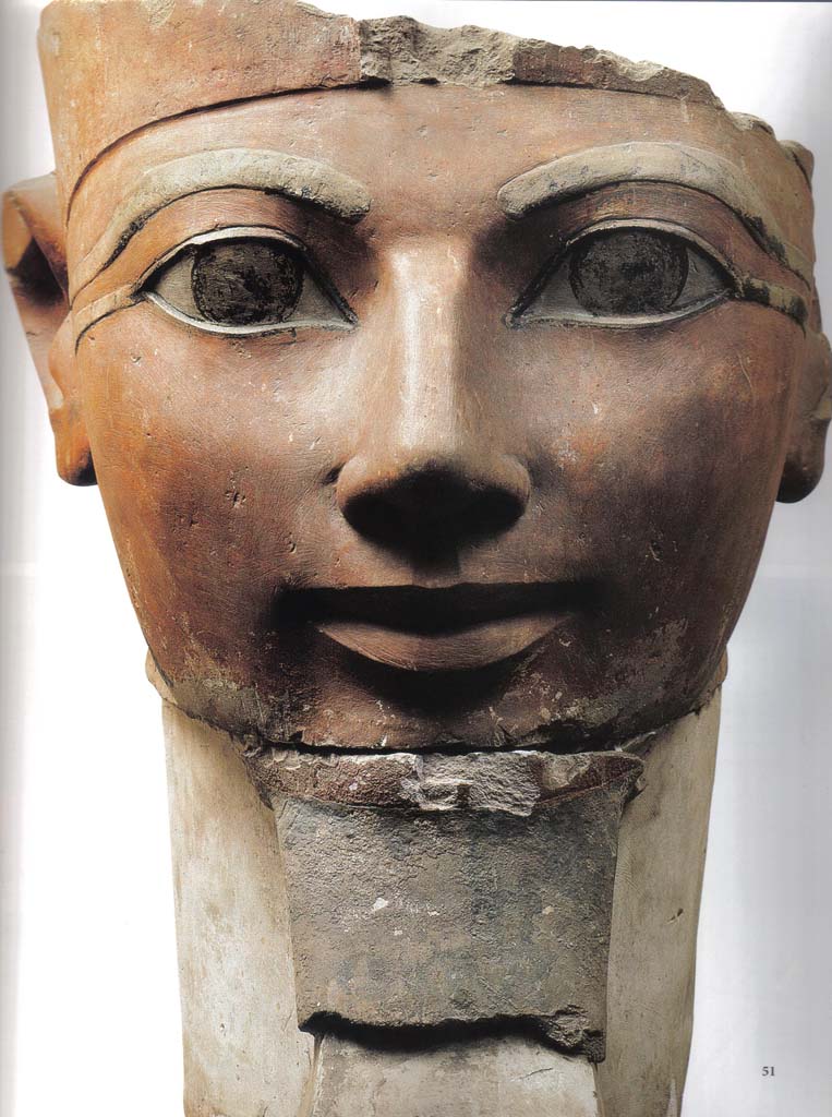 Голова статуи Хатшепсут